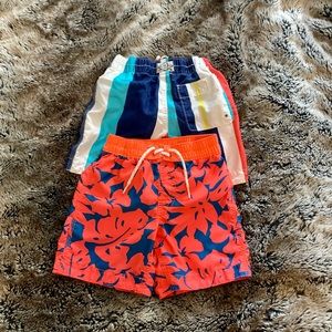 Toddler Boy’s Swim Trunks (2 pcs)